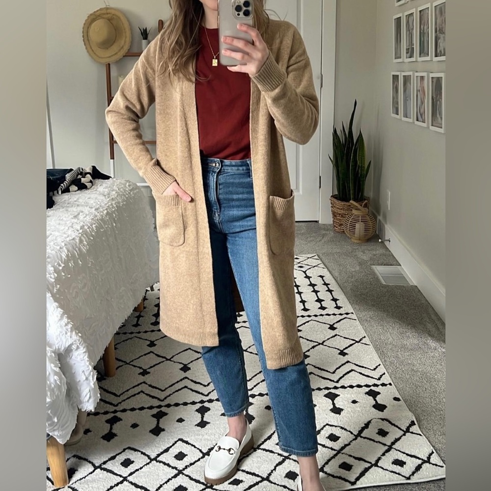LOFT: Cozt Pocket Cardigan, size small